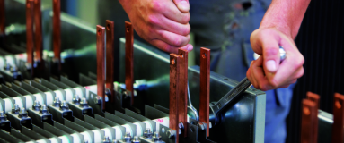 Widerstandsfertigung / Resistor production